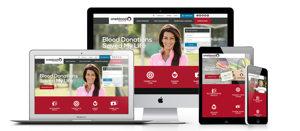OneBood Website Image